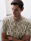 Pure Cotton Knitted Polo Shirt