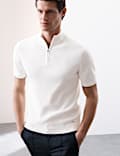 Mercerised Cotton Performance Knitted Polo