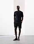 Pure Cotton Knitted Shorts