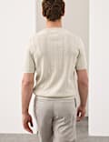 Performance Mercerised Cotton Knitted T-Shirt