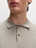 Cotton Rich Knitted Polo Shirt