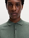 Cotton Rich Knitted Polo Shirt