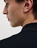 Pletená bunda s vysokým podílem bavlny na zip