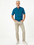 Cotton Rich Short Sleeve Knitted Polo