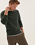 Pure Extra Fine Lambswool Crew Neck Jumper