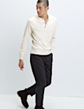 Strukturierter Pullover aus Luftgarn