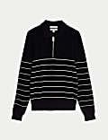 Cotton Modal Blend Knitted Polo Shirt