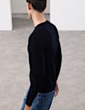 Pure Extra Fine Merino Wool Crew Neck Jumper