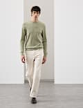 Pure Extra Fine Merino Wool Crew Neck Jumper