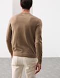 Pure Extra Fine Merino Wool Crew Neck Jumper