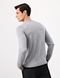 Pure Extra Fine Merino Wool Crew Neck Jumper