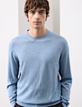 Pure Extra Fine Merino Wool Crew Neck Jumper