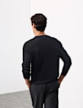 Pure Extra Fine Merino Wool V-Neck Jumper