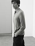 Pure Extra Fine Merino Wool Polo Shirt