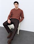Oversized Crew Neck Knitted Jumper