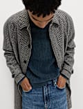 Super Soft Cable Knit Jumper with Wool