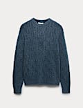 Super Soft Cable Knit Jumper with Wool