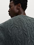 Super Soft Cable Knit Jumper with Wool