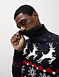 Roll Neck Christmas Jumper