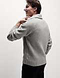 Supersoft with Wool Shawl Collar Cardigan