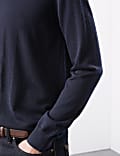 Pure Extra Fine Merino Wool Crew Neck Jumper