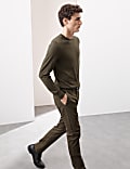 Pure Extra Fine Merino Wool Crew Neck Jumper