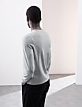 Pure Extra Fine Merino Wool V-Neck Jumper