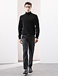 Pure Cashmere Roll Neck Jumper