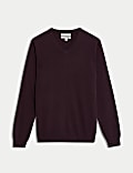 Pure Cashmere V-Neck Jumper