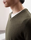 Pure Cashmere V-Neck Jumper