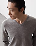 Pure Cashmere V-Neck Jumper