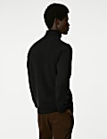 Pure Cashmere Roll Neck Jumper