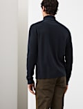 Pure Cashmere Roll Neck Jumper