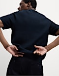 Cotton Rich Textured T-Shirt