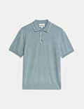 Cotton Rich Knitted Polo Shirt