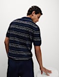 Cotton Rich Knitted Polo Shirt