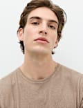 Pure Cotton Garment Dyed Knitted T-Shirt