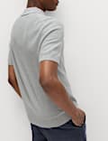 Polo coupe standard en maille de coton