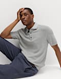 Polo coupe standard en maille de coton