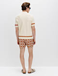 Pure Cotton Tipped Knitted Polo Shirt