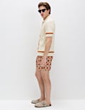 Pure Cotton Tipped Knitted Polo Shirt