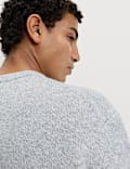 Lambswool Blend Chunky Crew Neck Jumper