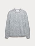 Lambswool Blend Chunky Crew Neck Jumper