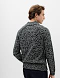 Lambswool Blend Regular Fit Half Zip Jumper