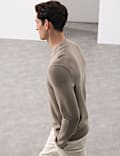 Milano Knit Relaxed Half Zip Polo Shirt