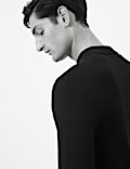Milano Knit Relaxed Half Zip Polo Shirt
