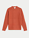 Supersoft Crew Neck Jumper with Wool
