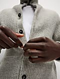 Supersoft Knitted Jacket with Wool