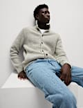 Supersoft Knitted Jacket with Wool