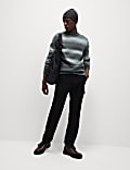 Supersoft Striped Jumper with Wool